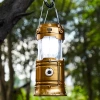 【 Same-day stock direct Delivery 】 Solar camping lamps, outdoor horse lanterns, charging lamps, multi-functional camping night market stalls Item Picture